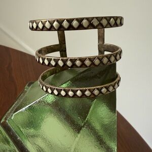 Vintage Lucky Brand enamel cuff